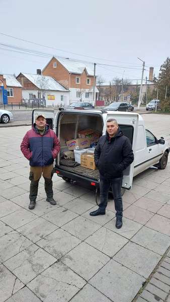 Обігрівач, їжа та теплий одяг: з Волині відправили гуманітарну допомогу на Донеччину