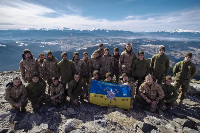 Новобранців «Едельвейсу» вивезли в гори: для чого (фото)