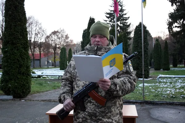 На Волині нові рекрути прикордонної служби склали присягу українському народові (фото)
