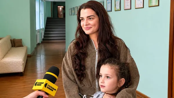Вікторія Федчук з донькою