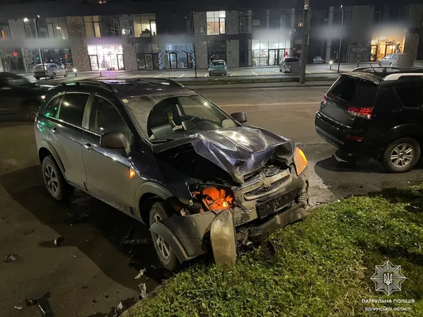 У Луцьку не розминулись Citroen та Chevrolet (фото)