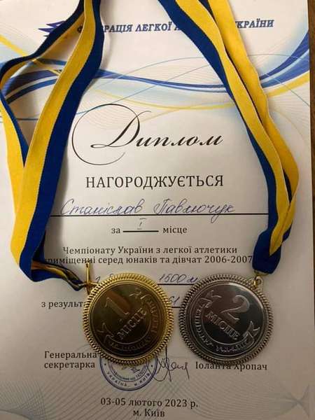 Волинянин виборов перемогу на чемпіонаті України з легкої атлетики (фото)