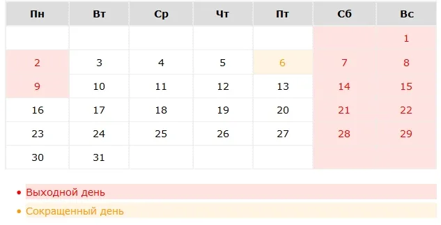 У січні українці відпочиватимуть 11 днів