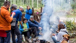 За враженнями і какао: туристи ходили в похід у "Цуманську пущу" (фото)