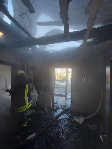 На Волині у пожежі постраждав 39-річний чоловік – він у лікарні (фото)