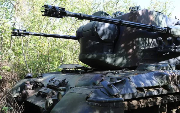 Зенітна самохідна установка Gepard в Україні