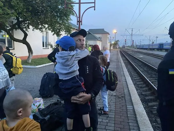 На Волинь прибув черговий евакуаційний потяг (фото)