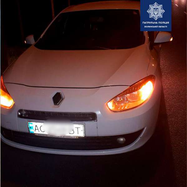 П'яні і «під наркотою»: за ніч у Луцьку виявили п'ятьох неадекватних водіїв (фото)