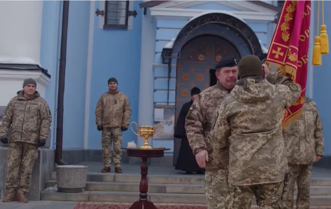 100 Окрема бригада ТрО Волині отримала Бойовий прапор