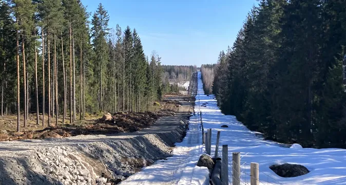 Фінляндія відгороджується парканом від росії (фото)