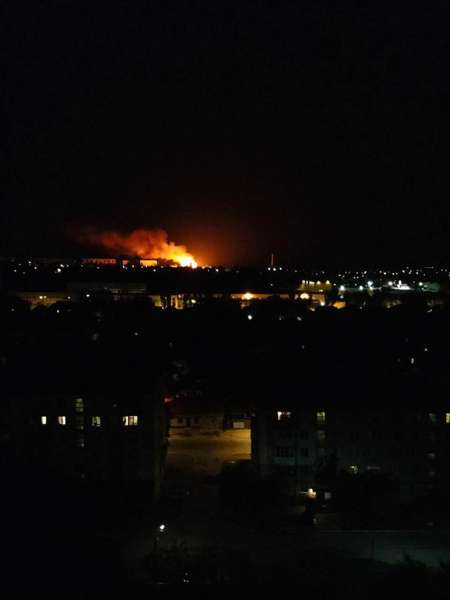 Вночі в окупованому Бердянську лунали вибухи (фото)