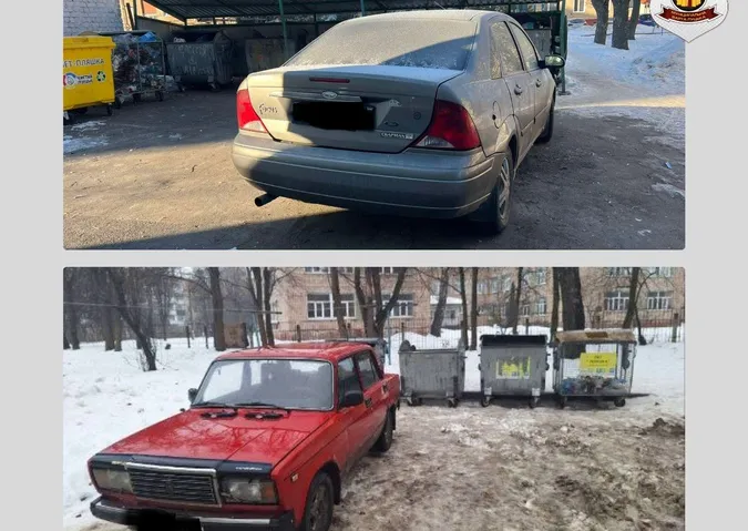 Луцькі водії масово паркуються біля смітників