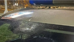 У Нововолинську чоловік з психічними розладами пошкодив поліцейське авто (фото)
