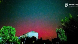 У Ківерцях вночі зазнімкували неймовірне північне сяйво (фото)