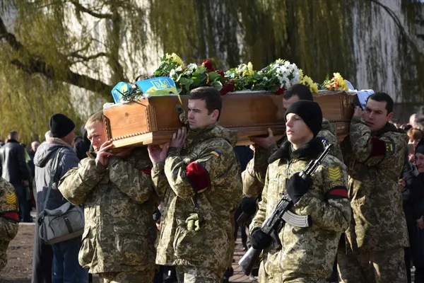 У Луцьку попрощалися із полеглим військовим (фото)