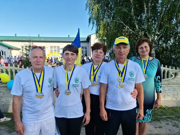 Підгайцівська громада виборола 11 медалей у змаганнях 50+