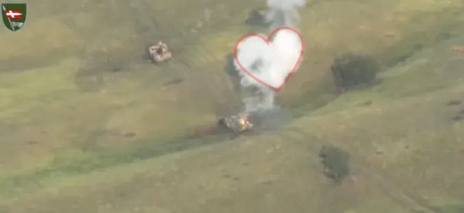 З Волині з любов'ю: воїни 14-ї ОМБр одним пострілом знищили ворожу БМП (відео)