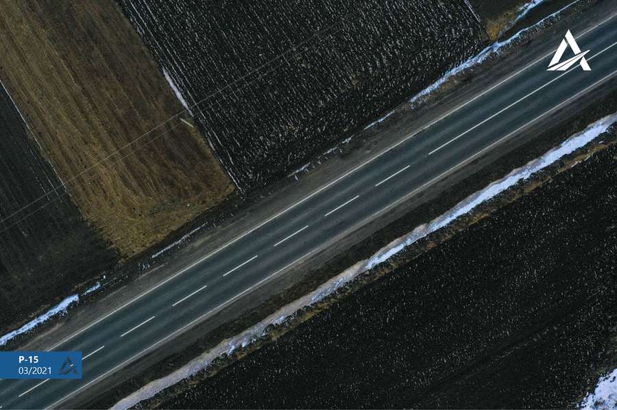 Відремонтовану трасу на Волині показали з висоти (фото)
