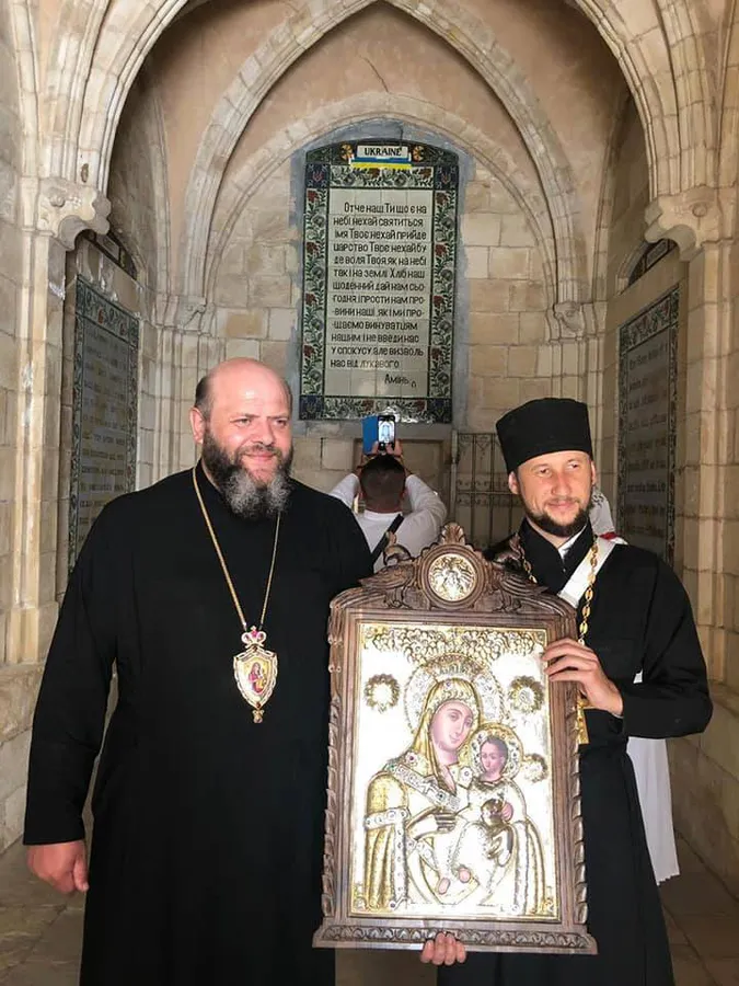 У Луцьку перебуває ікона, яка замироточила в Єрусалимі