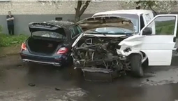 У Луцьку сталася аварія з потерпілими (відео)