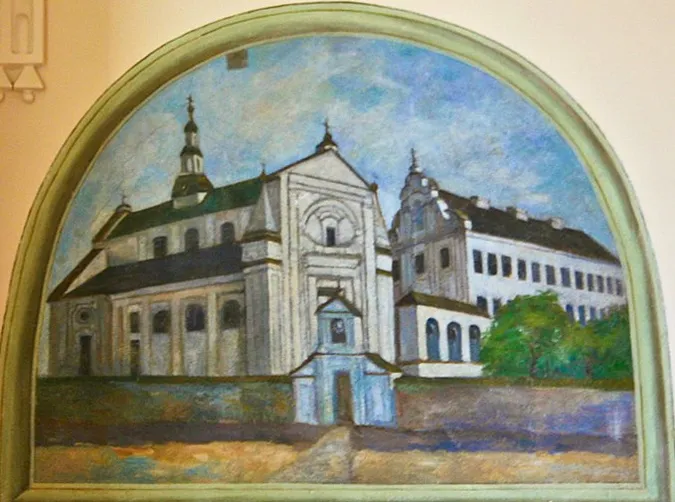Монастир тринітаріїв у Луцьку на старих зображеннях