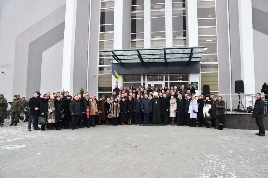 У Луцьку офіційно відкрили Будинок правосуддя (фото)