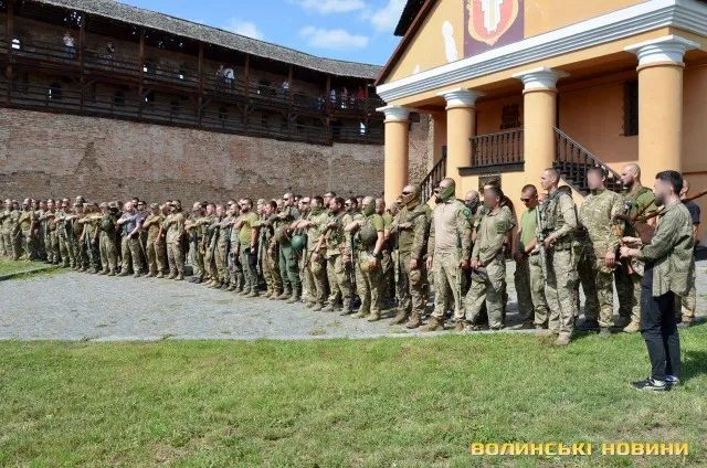 До Луцька на ротацію приїхали бійці ОЗСП «Любарт» (фото)