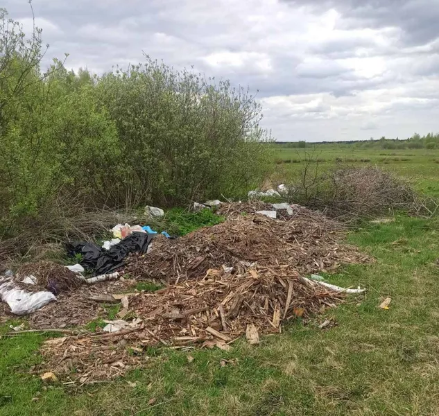 На Волині виявили два стихійних сміттєзвалища (фото)