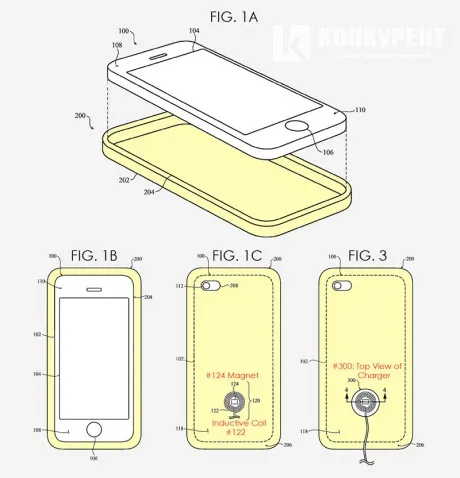 Apple розробляє аксесуар із бездротовою зарядкою для iPhone