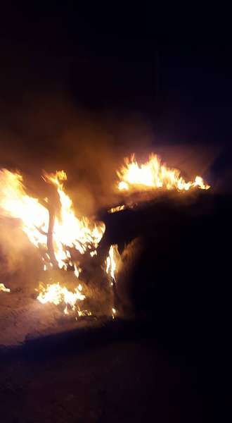 У Луцьку згоріло авто волинського активіста (фото, оновлено) 