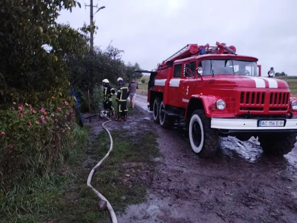 У громаді на Волині – підтоплення: працювали рятувальники (фото)