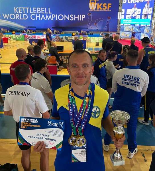 Переселенець з Волновахи відновився у Луцьку та виборов три медалі на Чемпіонаті України