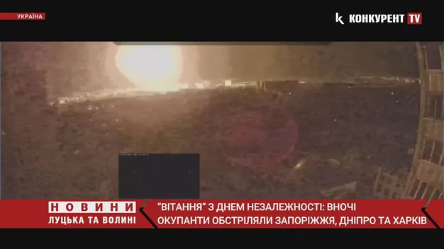 Ворог двічі вдарив ракетами по Запоріжжю (відео)