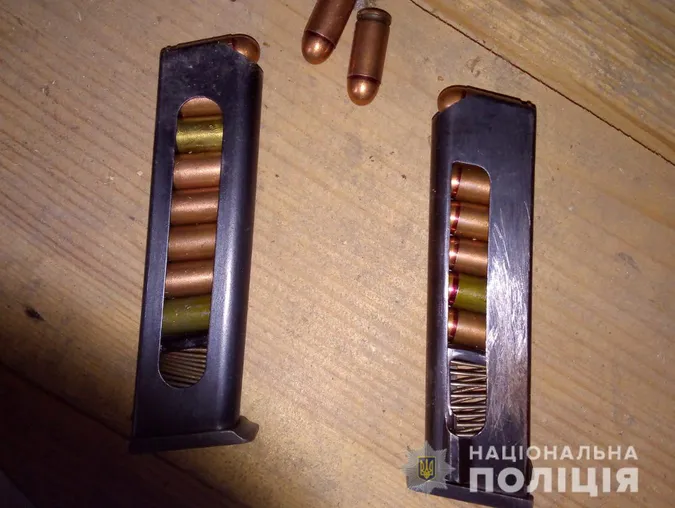 У ківерчанина вилучили пістолет та набої (фото)