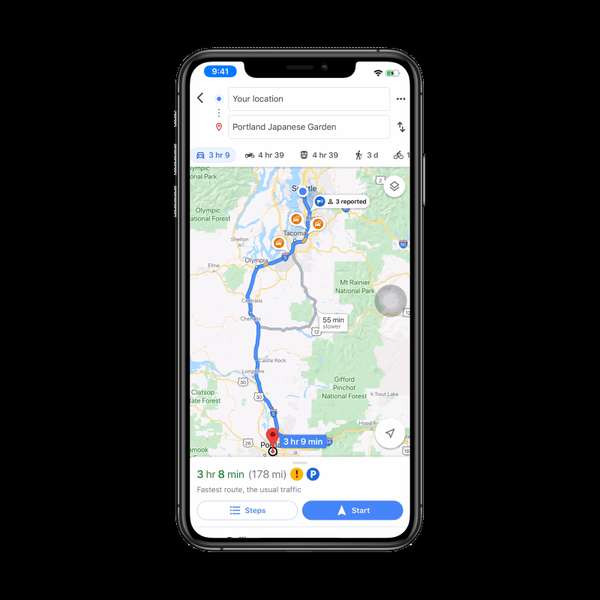 Google Maps зможе повідомляти про ДТП та затори