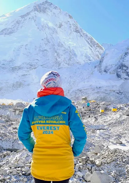 Українка підкорила Еверест (фото)