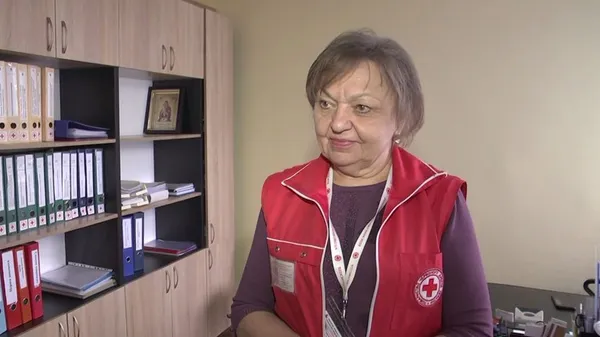 Голова луцької організації Червоного Хреста Емілія Матвійчук