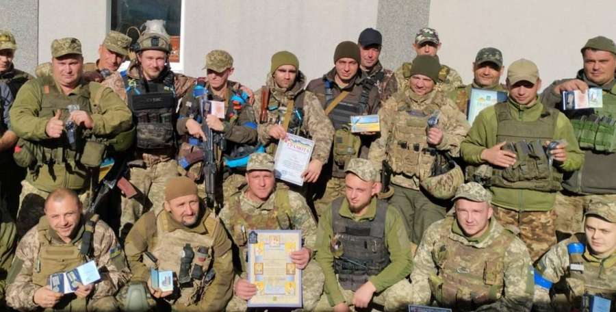 Військових волинської бригади відзначили нагородами (фото)