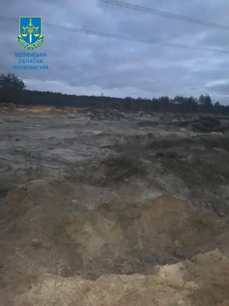 На Волині комунальники накрали піску на понад мільйон гривень (фото)