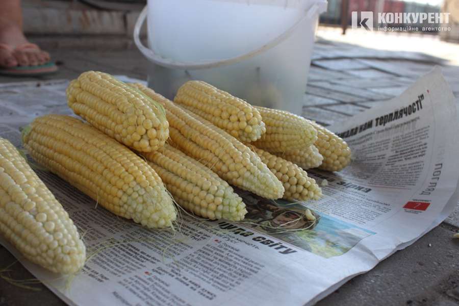 За скільки у Луцьку можна купити літні фрукти та кукурудзу (фото)