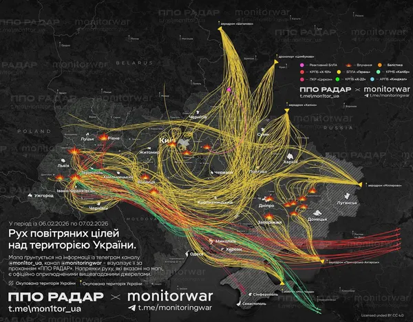 Звідки летіли шахеди на Волинь, які атакували Нововолинськ (фото)