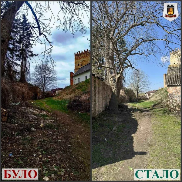 Біля підвалин Луцького замку – сміттєві купи