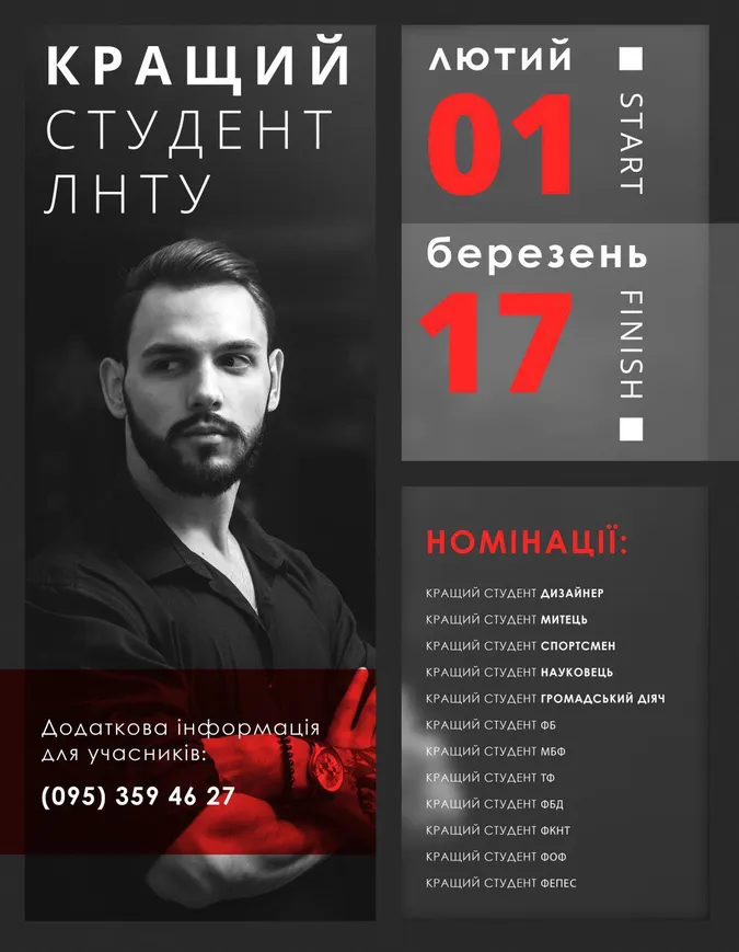У луцькому «політесі» обиратимуть кращого студента 
