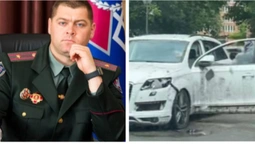 У Херсоні підірвали автівку начальника колонії, який перейшов на бік росіян (відео)