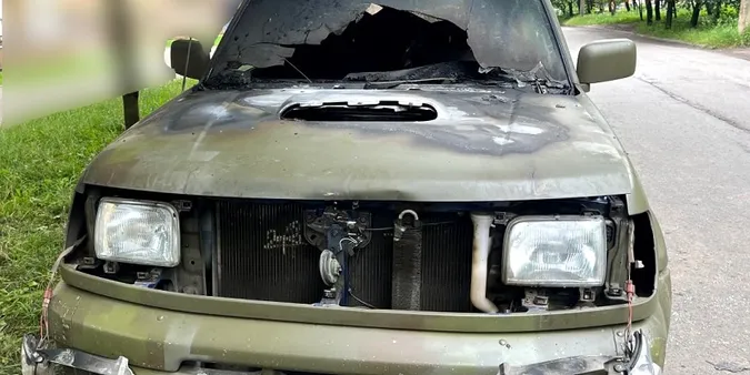 На Рівненщині затримали чергового палія військових авто (фото)