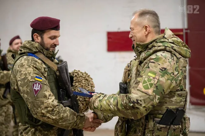 Волинянин отримав державну нагороду від Сирського