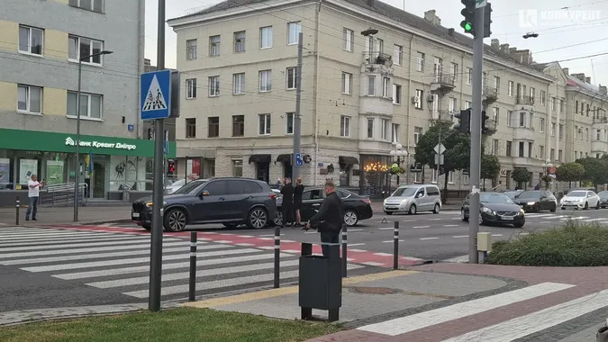 У центрі Луцька – аварія: рух ускладнено