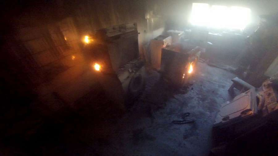 Пожежа на Волині: вщент згорів будинок (фото)