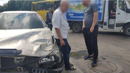 ДТП у Луцьку – п'яний водій не дотримався дистанції (фото)
