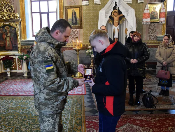 На Волині родинам загиблих прикордонників вручили нагороди